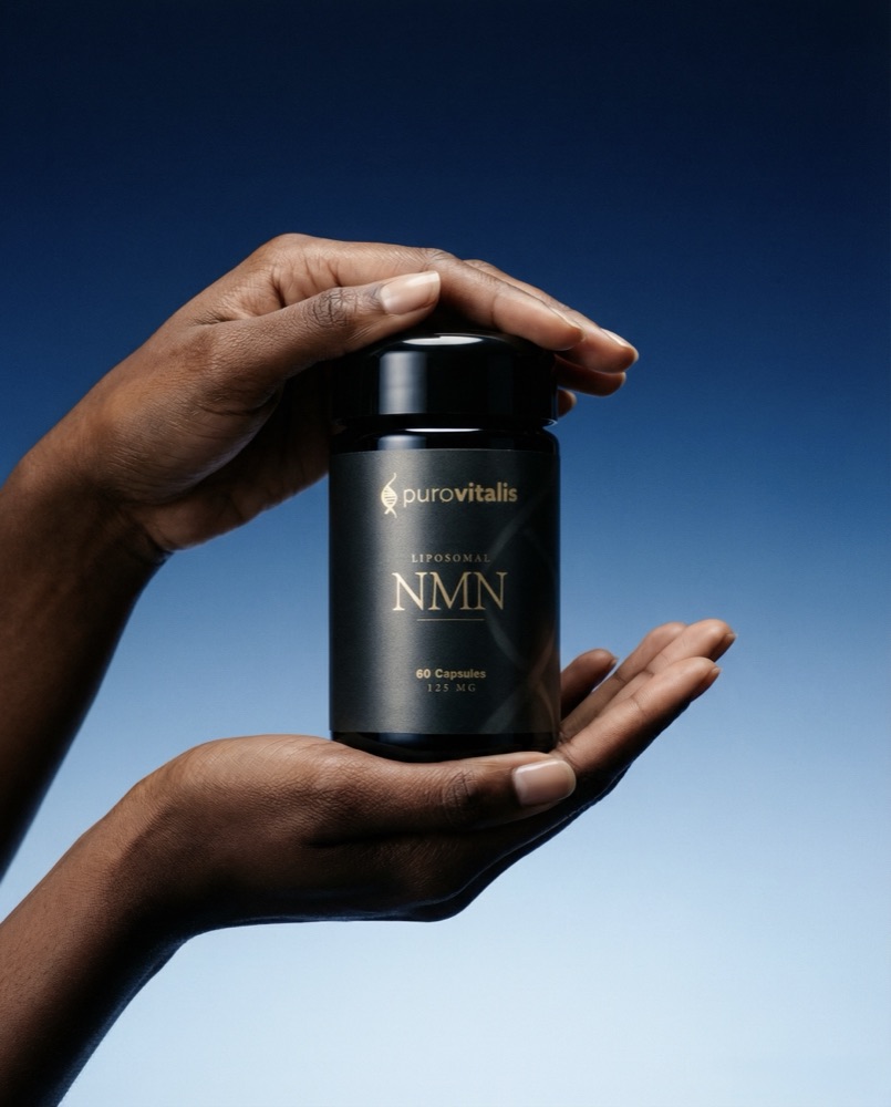 PuroVitalis product held in hand